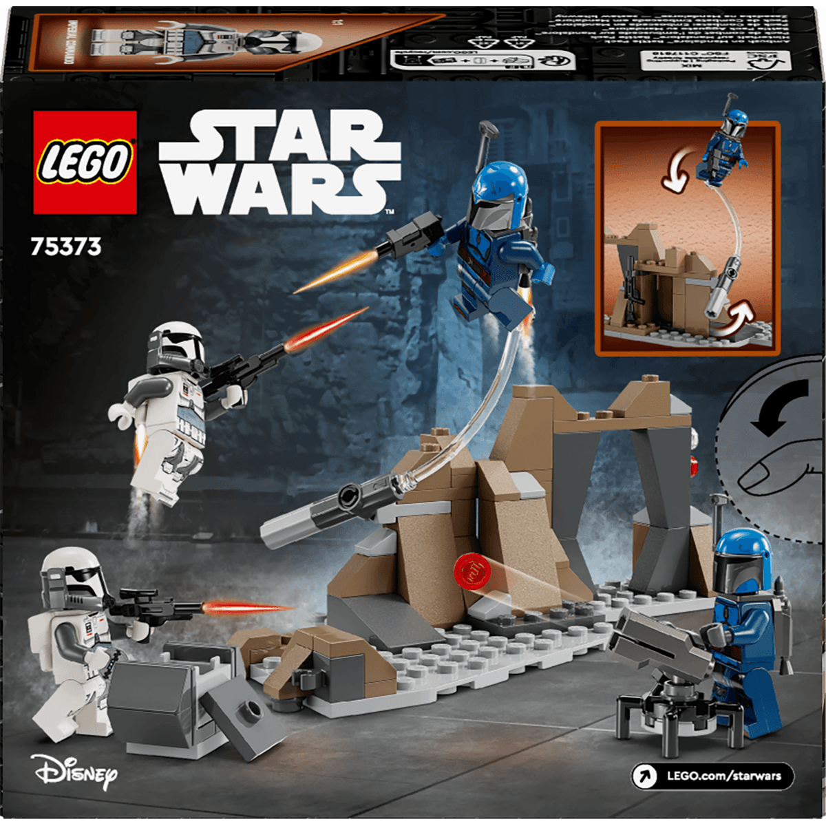 LEGO Star Wars Pack de Combate: Emboscada en Mandalore