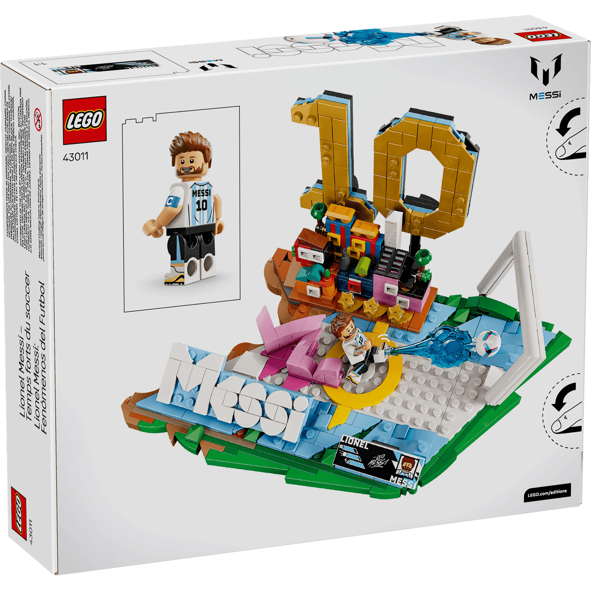LEGO Editions Sports Lionel Messi: Fenómeno del Fútbol