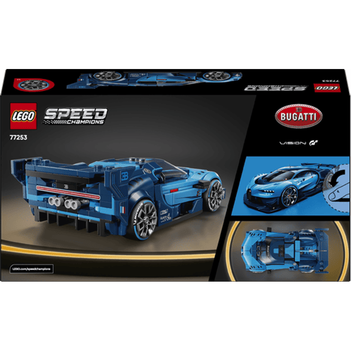 LEGO Speed Champions Coche Hiperdeportivo Bugatti Vision Gran Turismo