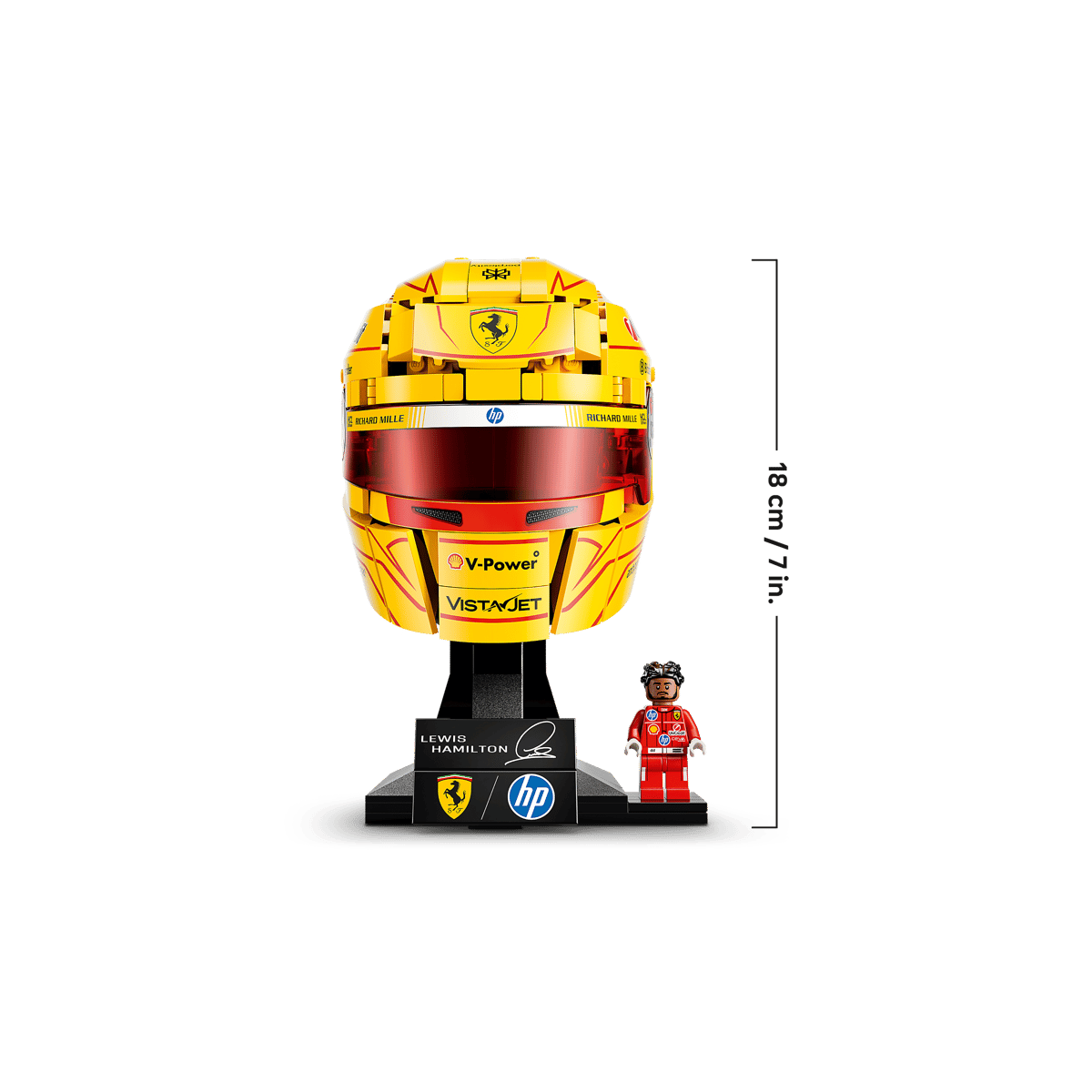 LEGO Scuderia Ferrari HP: Casco de Lewis Hamilton