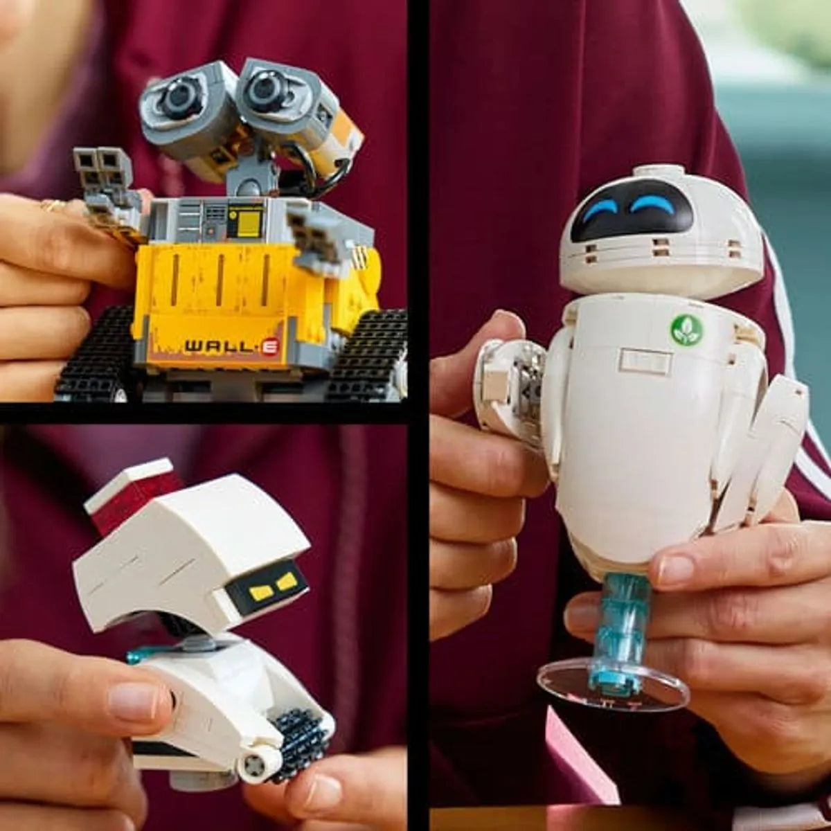 LEGO Disney Pixar WALL-E y EVE – Set para Adultos de 811 Piezas