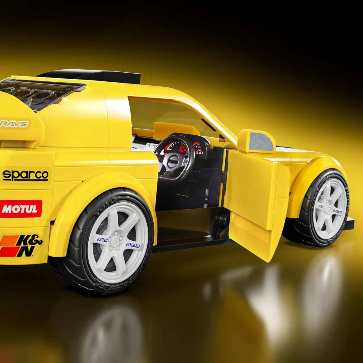 Mattel Brick Shop Hot Wheels Honda S2000 2007 – Auto de Construcción Escala 1:32