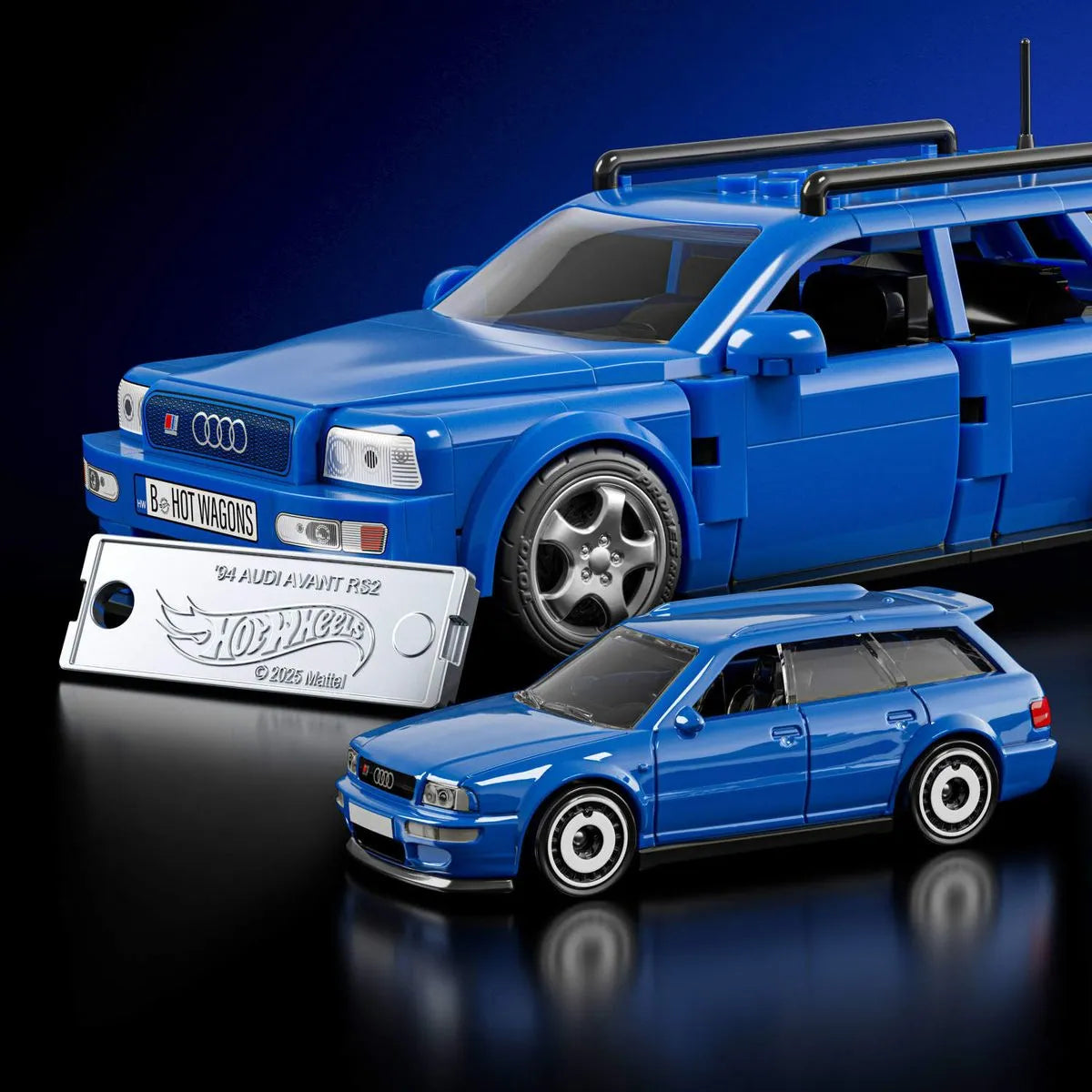Auto construcción Audi Avant RS2 Mattel JGR28