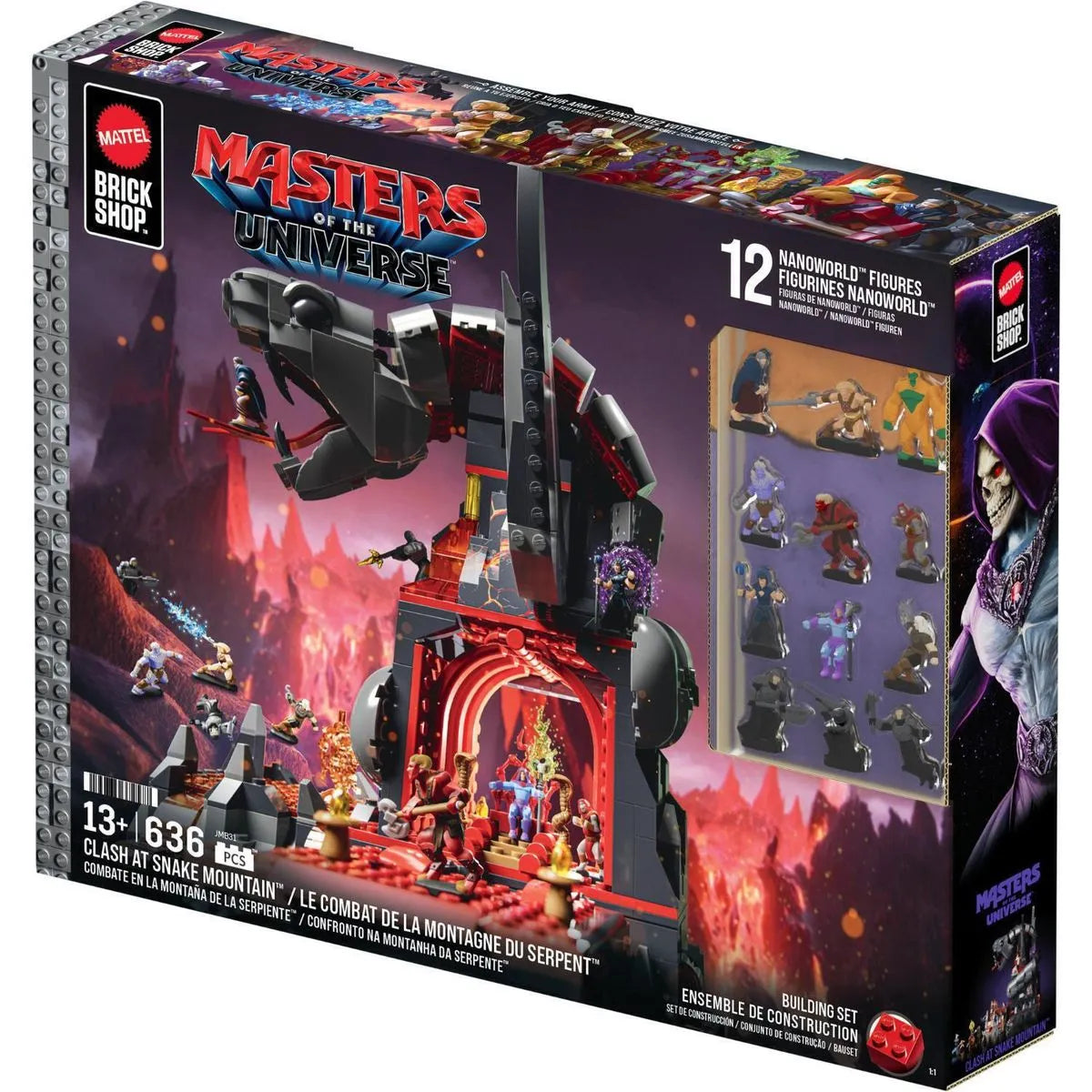 Mattel Brick Shop Montaña de la Serpiente – Masters of the Universe