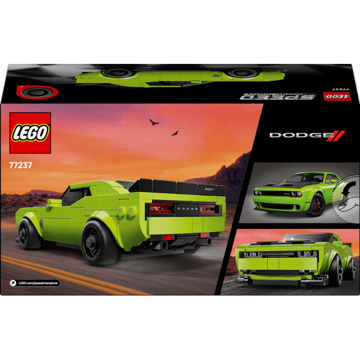LEGO Speed Champions Auto Deportivo Dodge Challenger SRT Hellcat