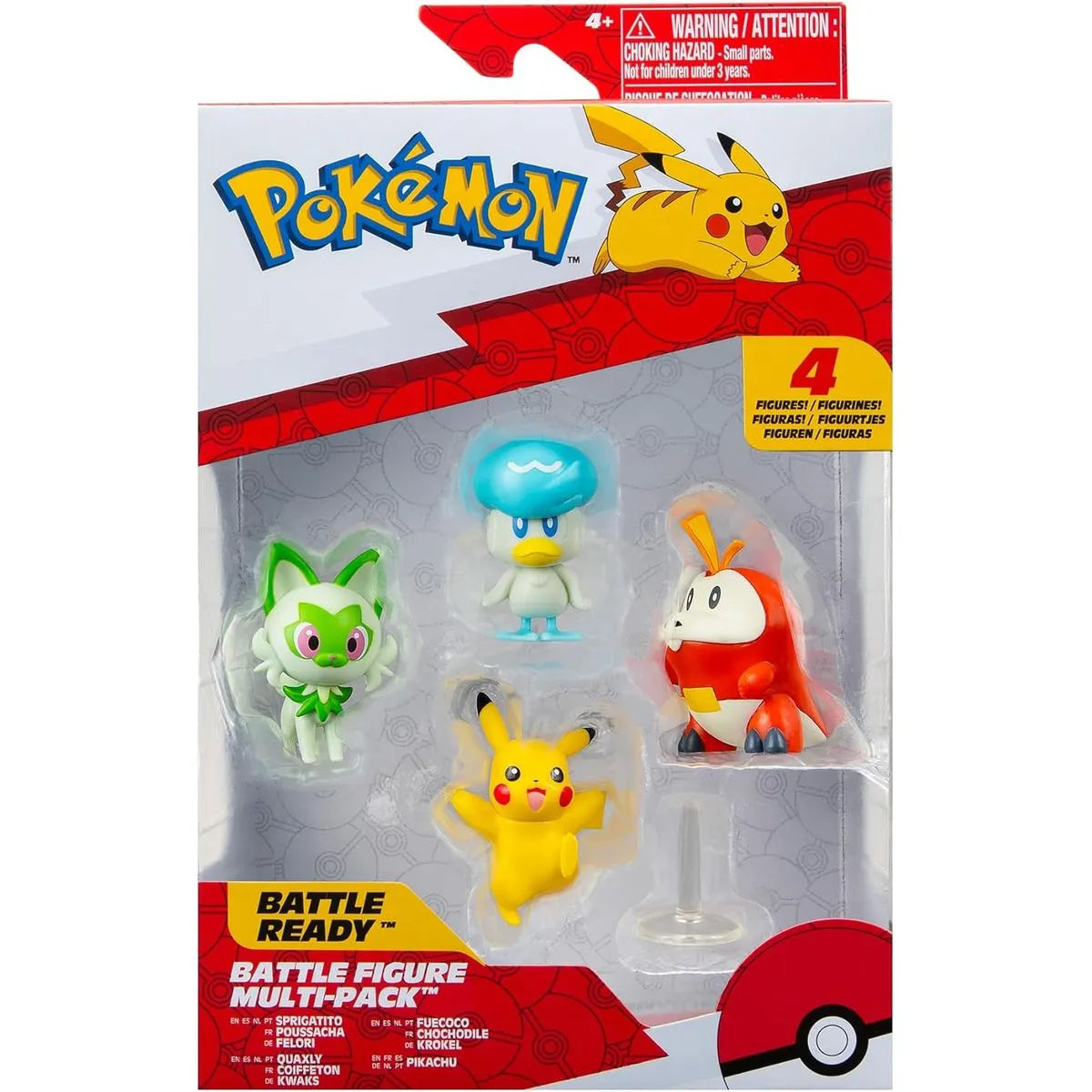 Pokémon Battle Figure First Partner – Set de Figuras