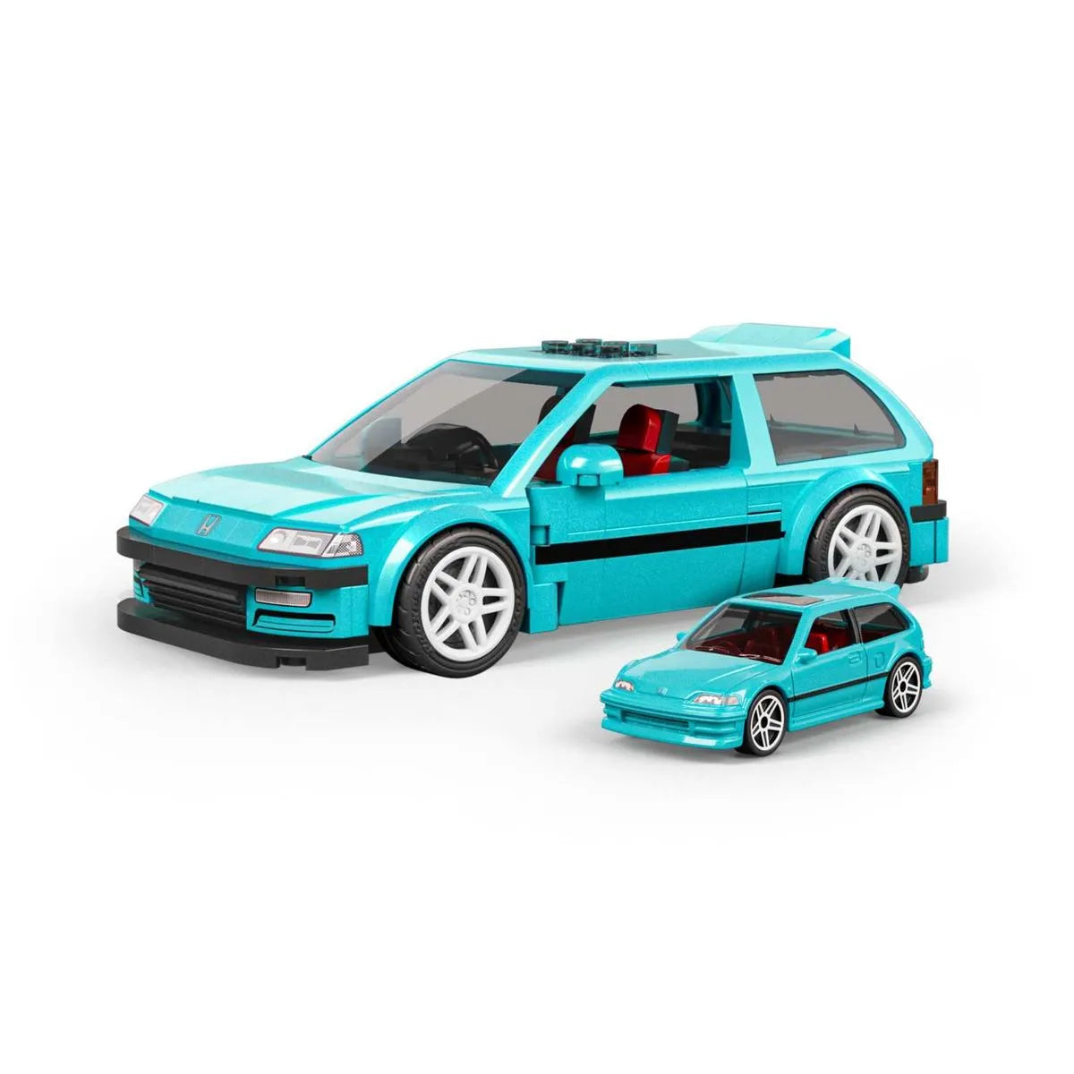 Mattel Brick Shop Hot Wheels Speed Honda Civic EF 1990 – Escala 1:32