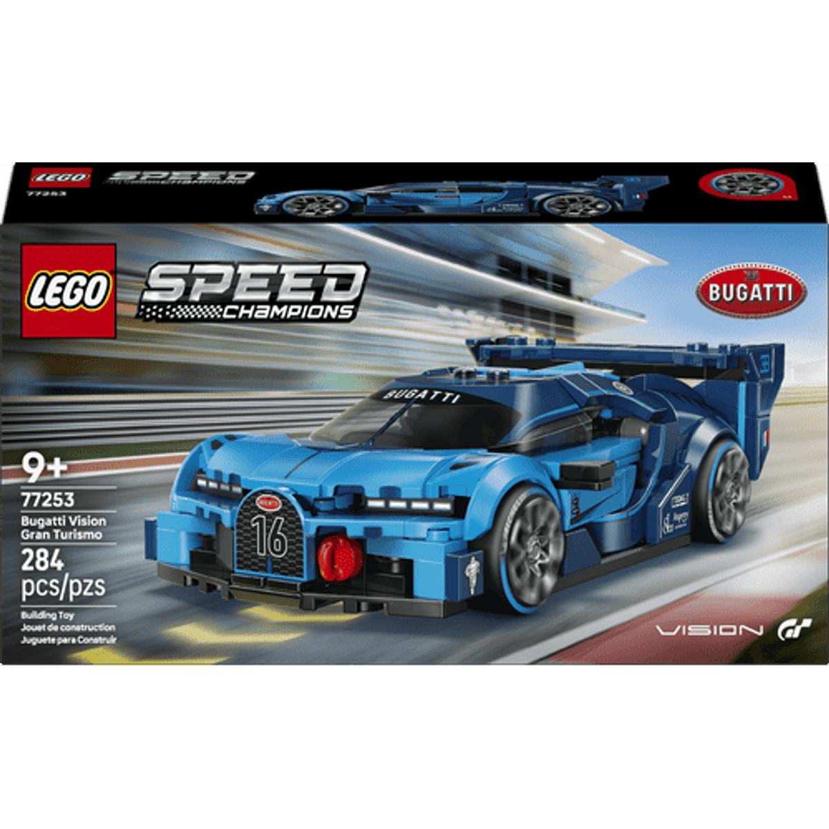 LEGO Speed Champions Coche Hiperdeportivo Bugatti Vision Gran Turismo