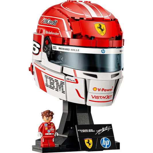 LEGO Scuderia Ferrari HP: Casco de Charles Leclerc