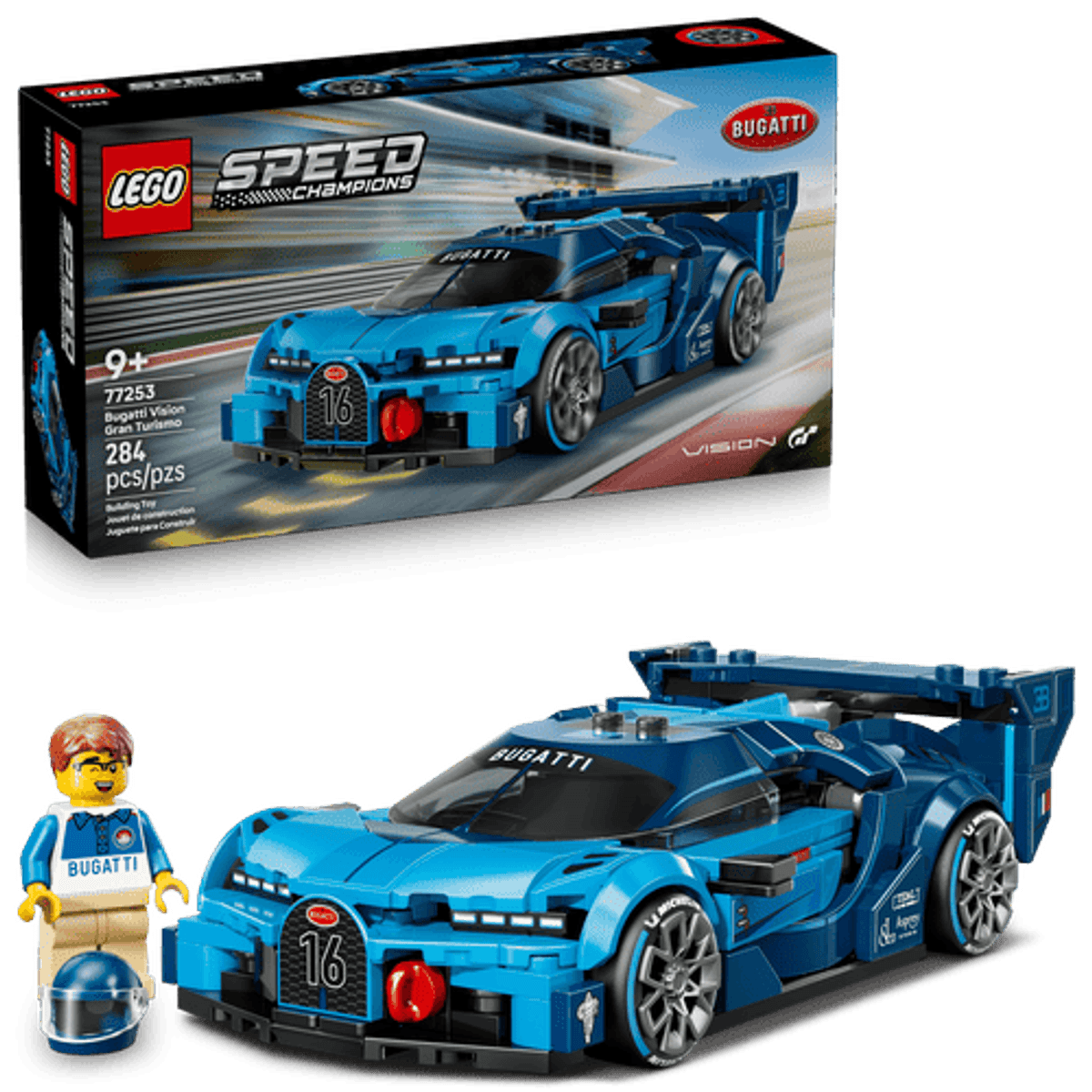 LEGO Speed Champions Coche Hiperdeportivo Bugatti Vision Gran Turismo