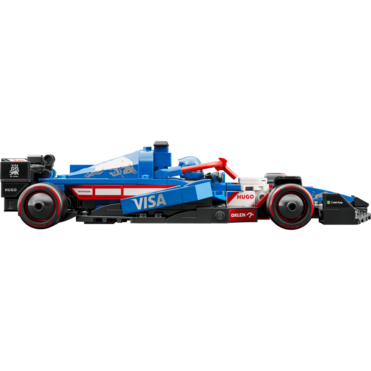 LEGO Speed Champions Auto de Carreras Visa Cash App RB VCARB 01