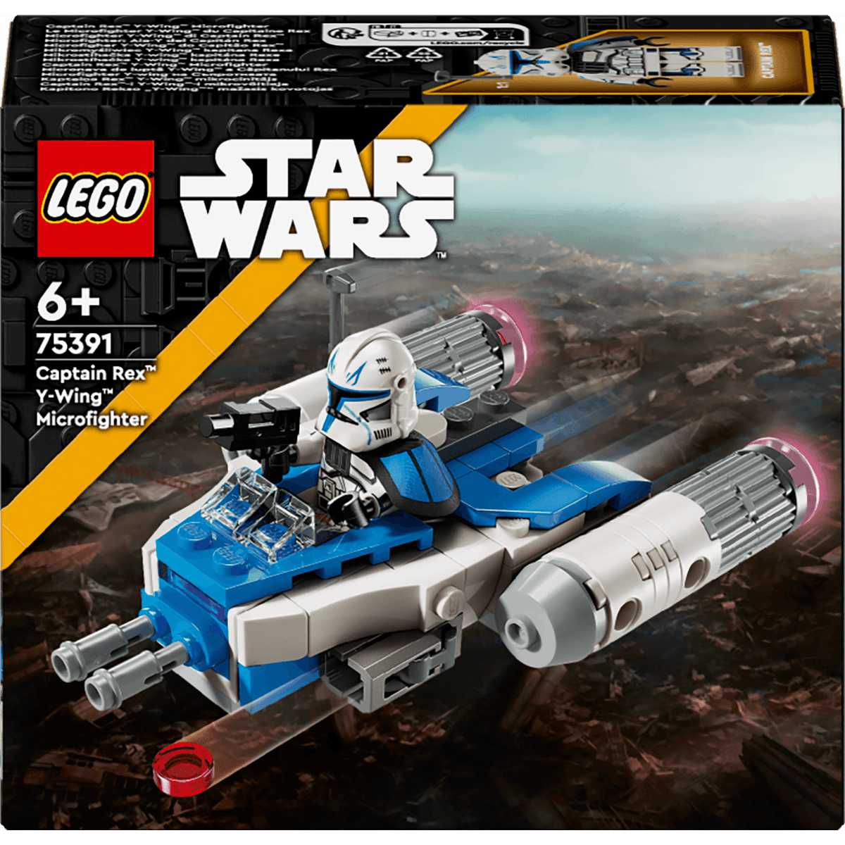 LEGO Star Wars Microfighter: Ala-Y del Capitán Rex 75391