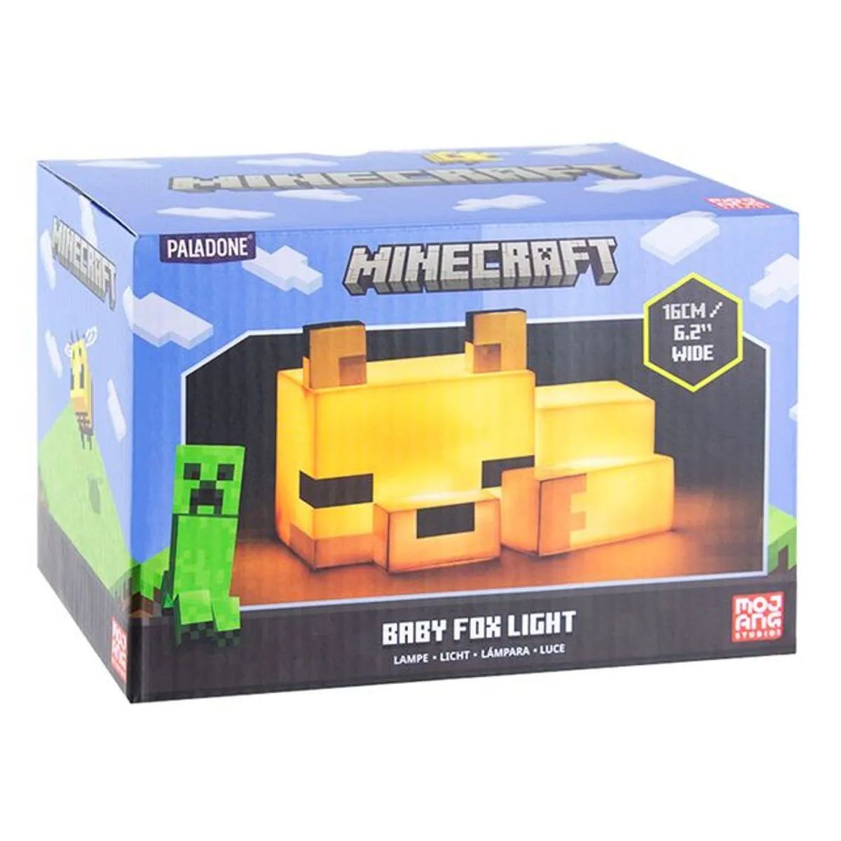 Lámpara Zorro Minecraft