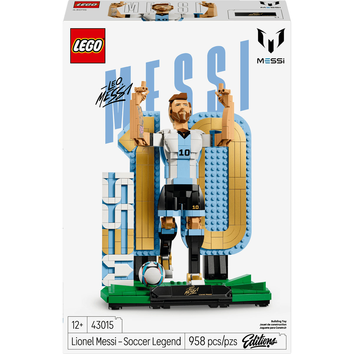 LEGO Editions Sports Lionel Messi: Leyenda del Futbol