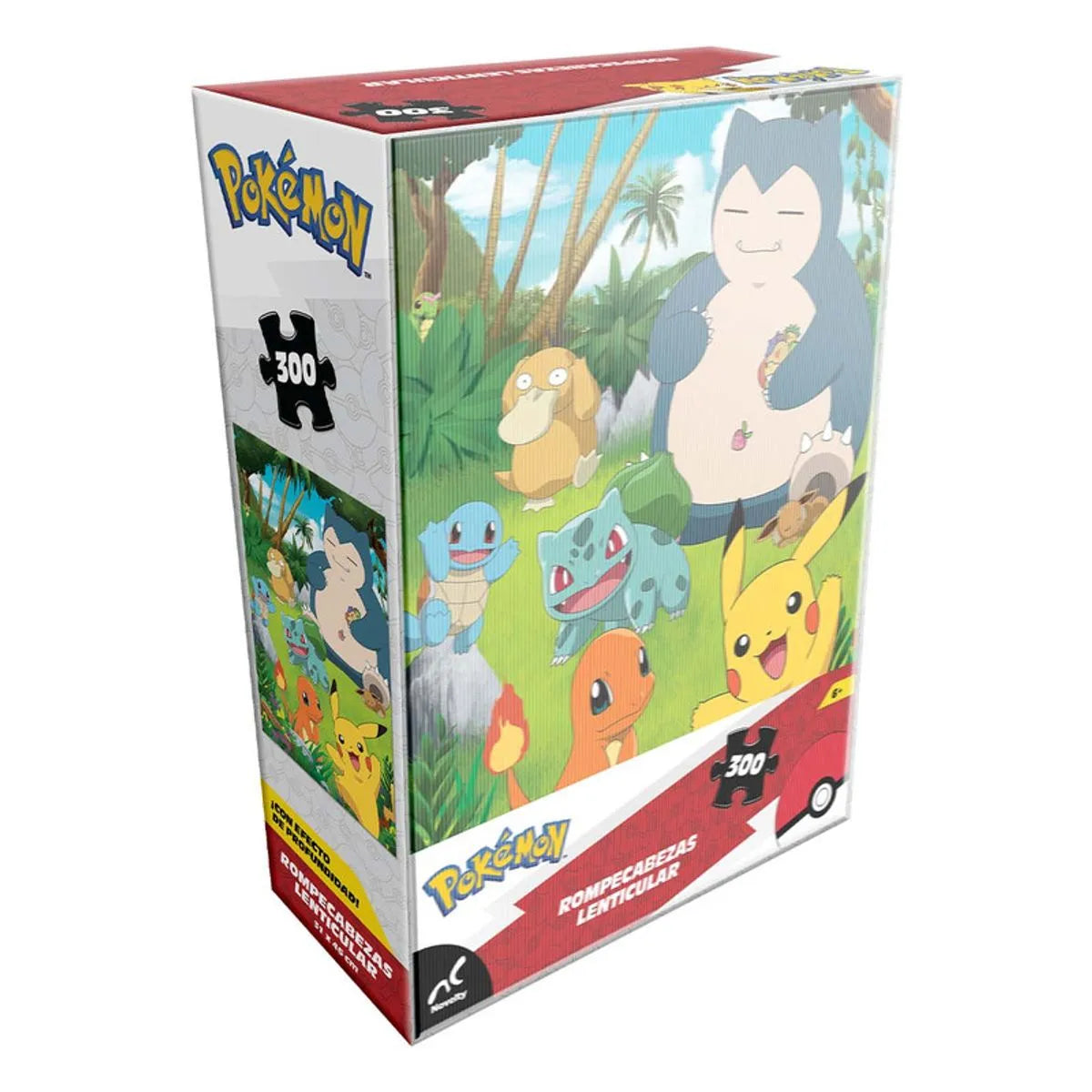 Rompecabezas Lenticular Pokémon Clásico – 300 Piezas