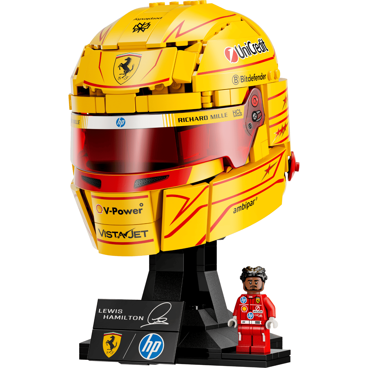 LEGO Scuderia Ferrari HP: Casco de Lewis Hamilton