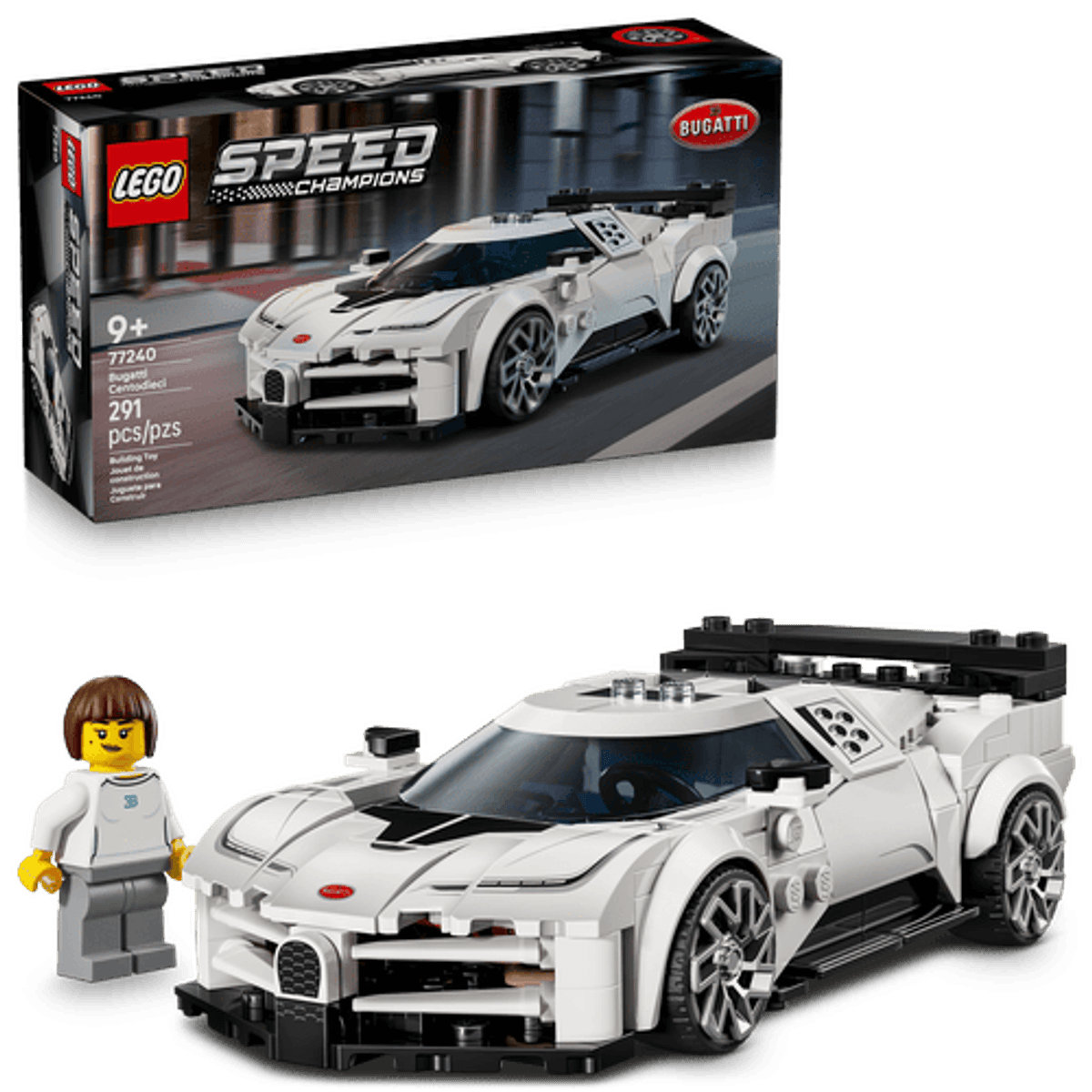 LEGO Speed Champions Hiperauto Deportivo Bugatti Centodieci