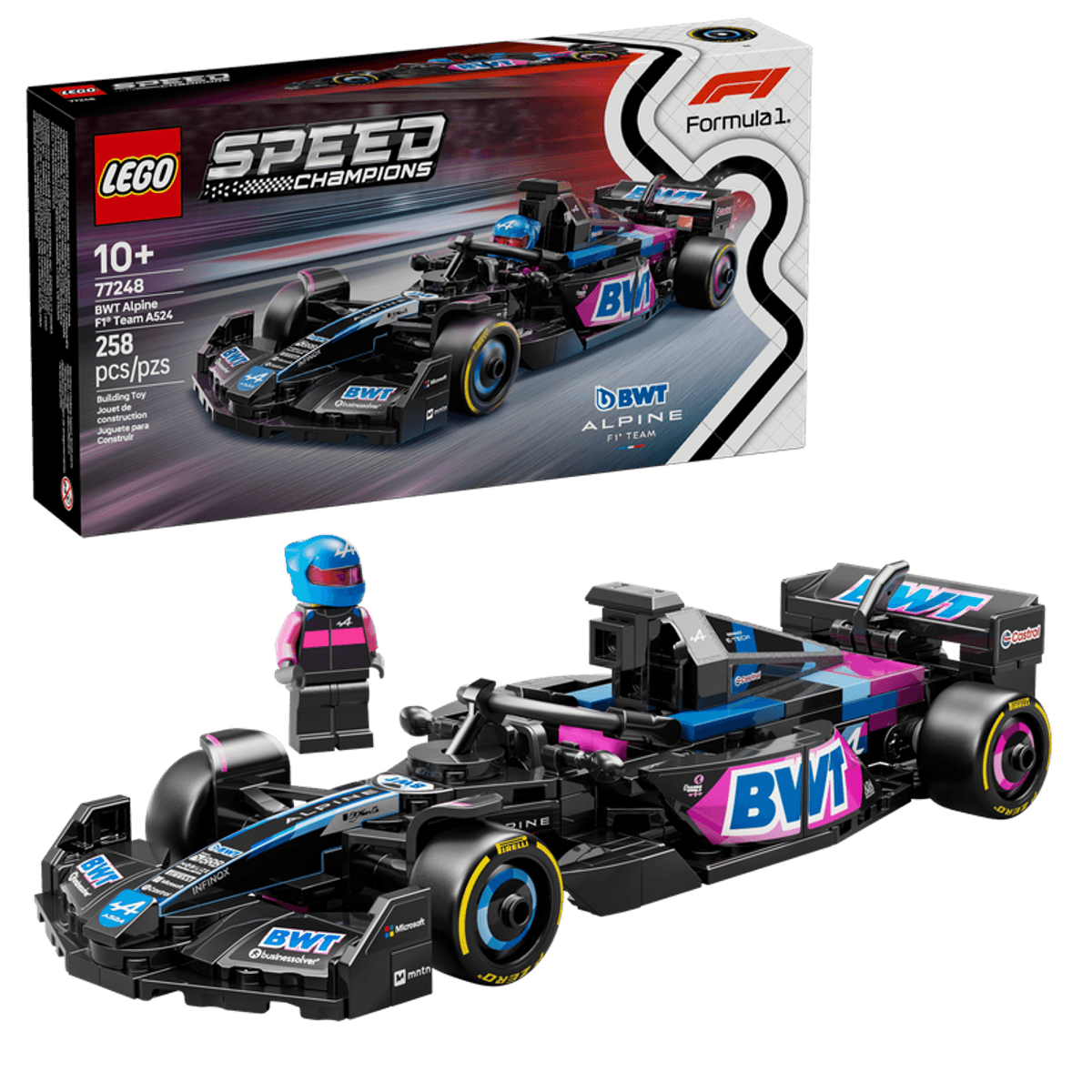 LEGO Speed Champions Auto de Carreras BWT Alpine F1