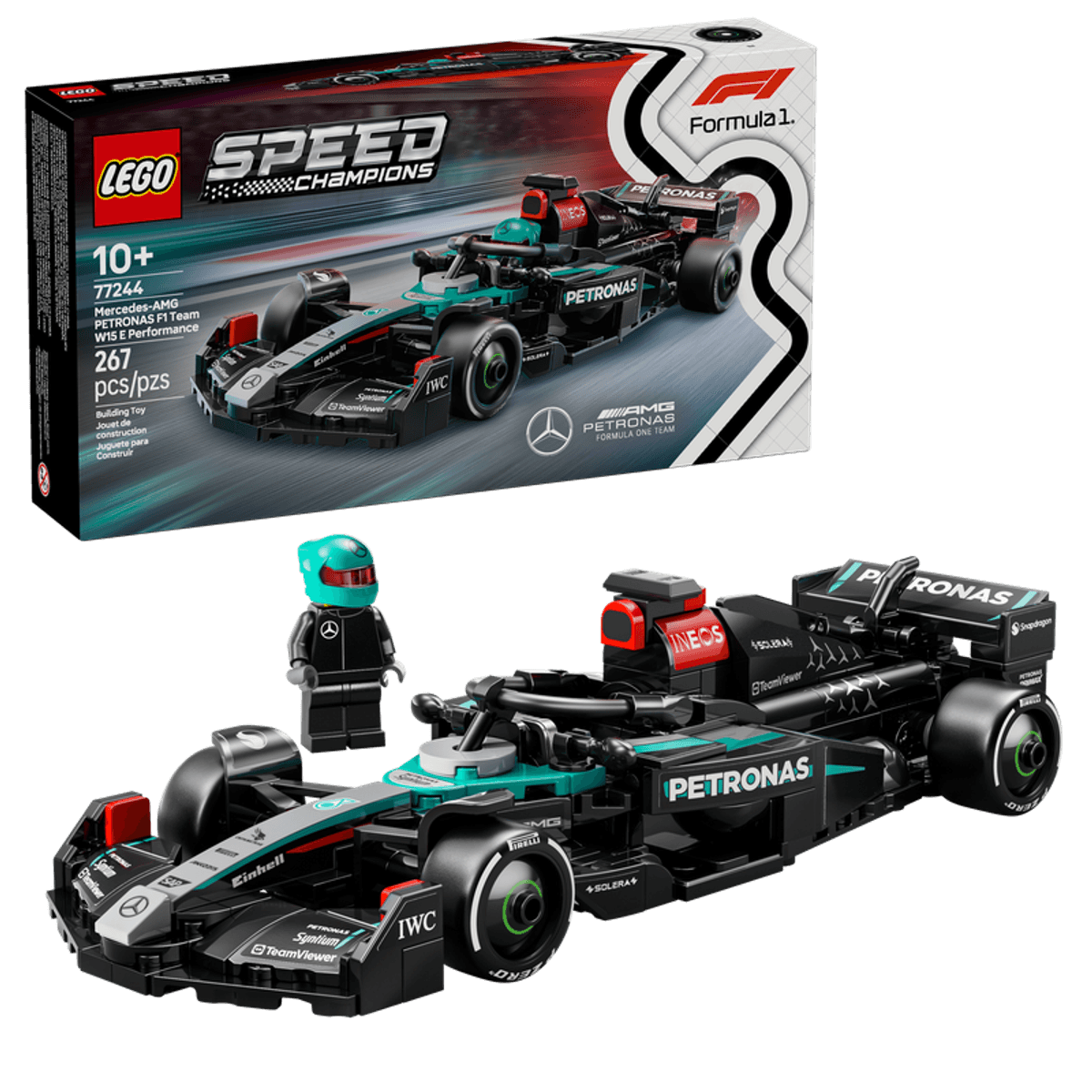 LEGO Speed Champions Auto de Carreras Mercedes-AMG F1