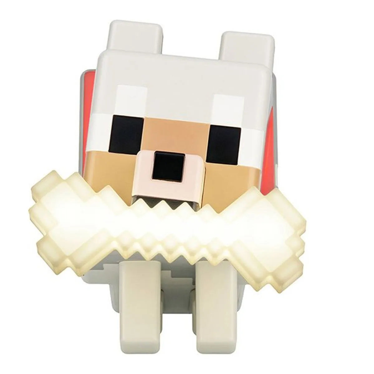 Lámpara Minecraft Lobo GloBuddies – Luz Nocturna con Cambio de Color