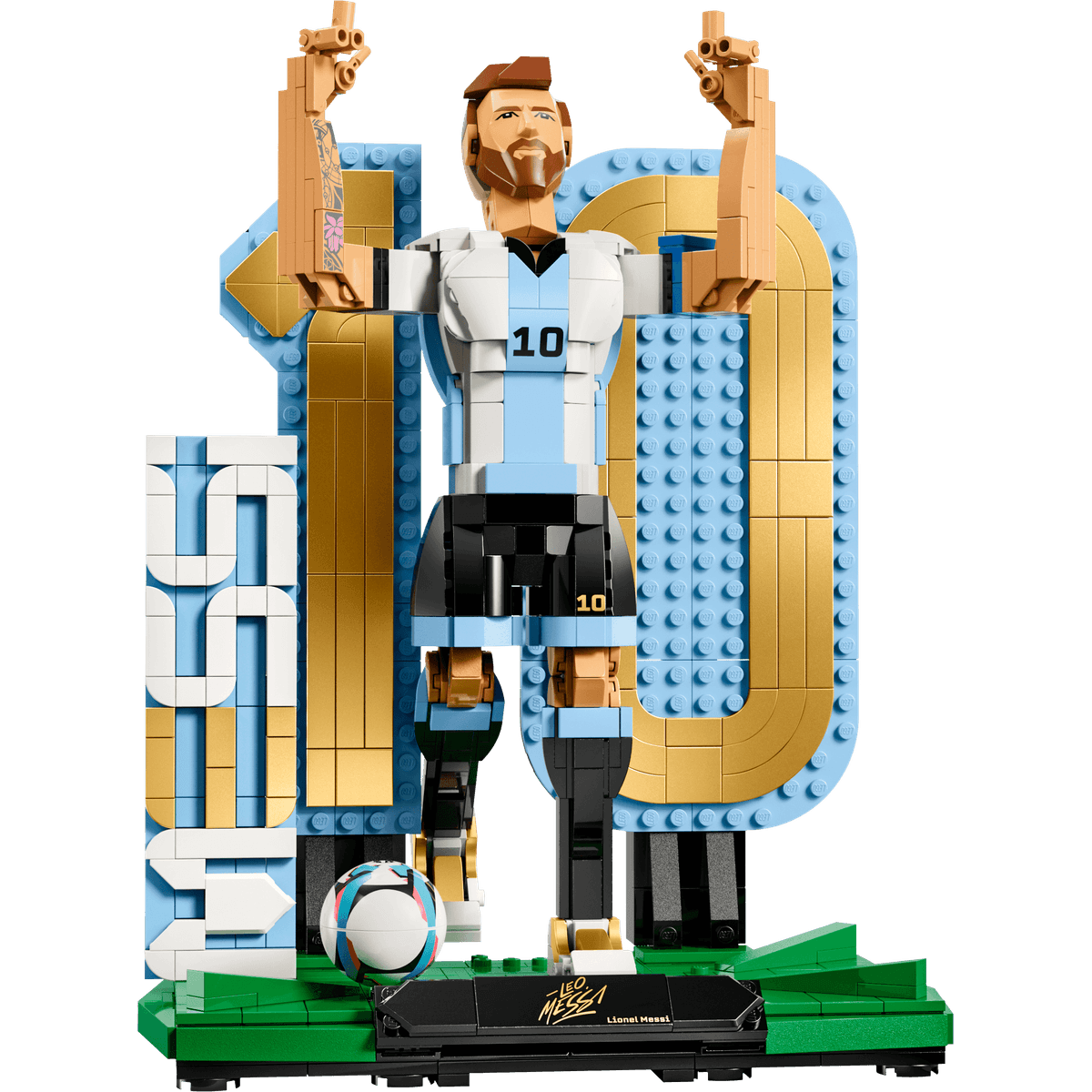 LEGO Editions Sports Lionel Messi: Leyenda del Futbol