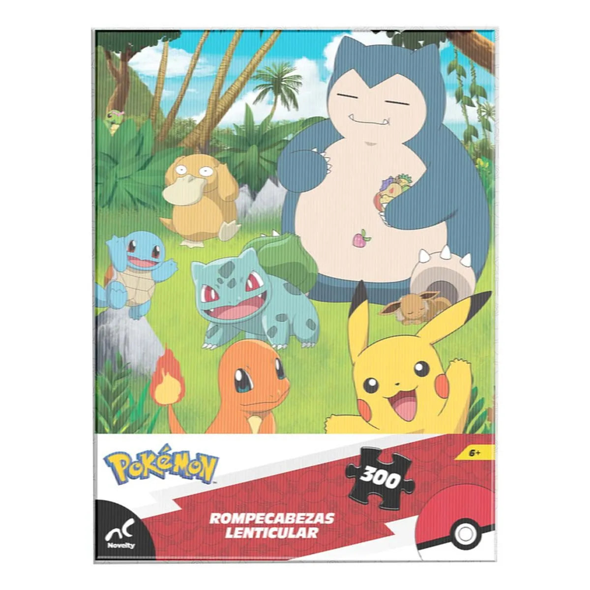 Rompecabezas Lenticular Pokémon Clásico – 300 Piezas