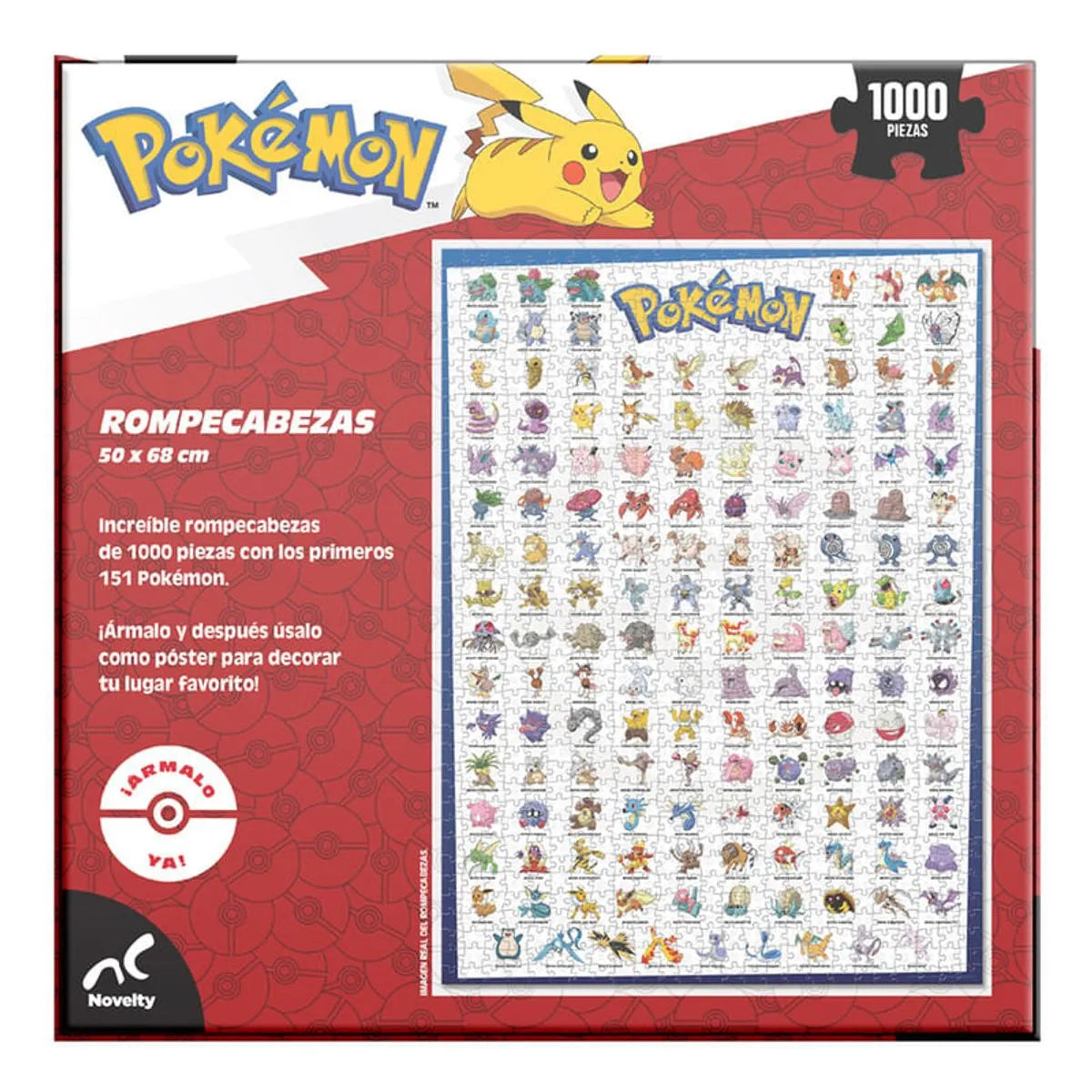 Rompecabezas Edición Original Pokémon – 1000 Piezas