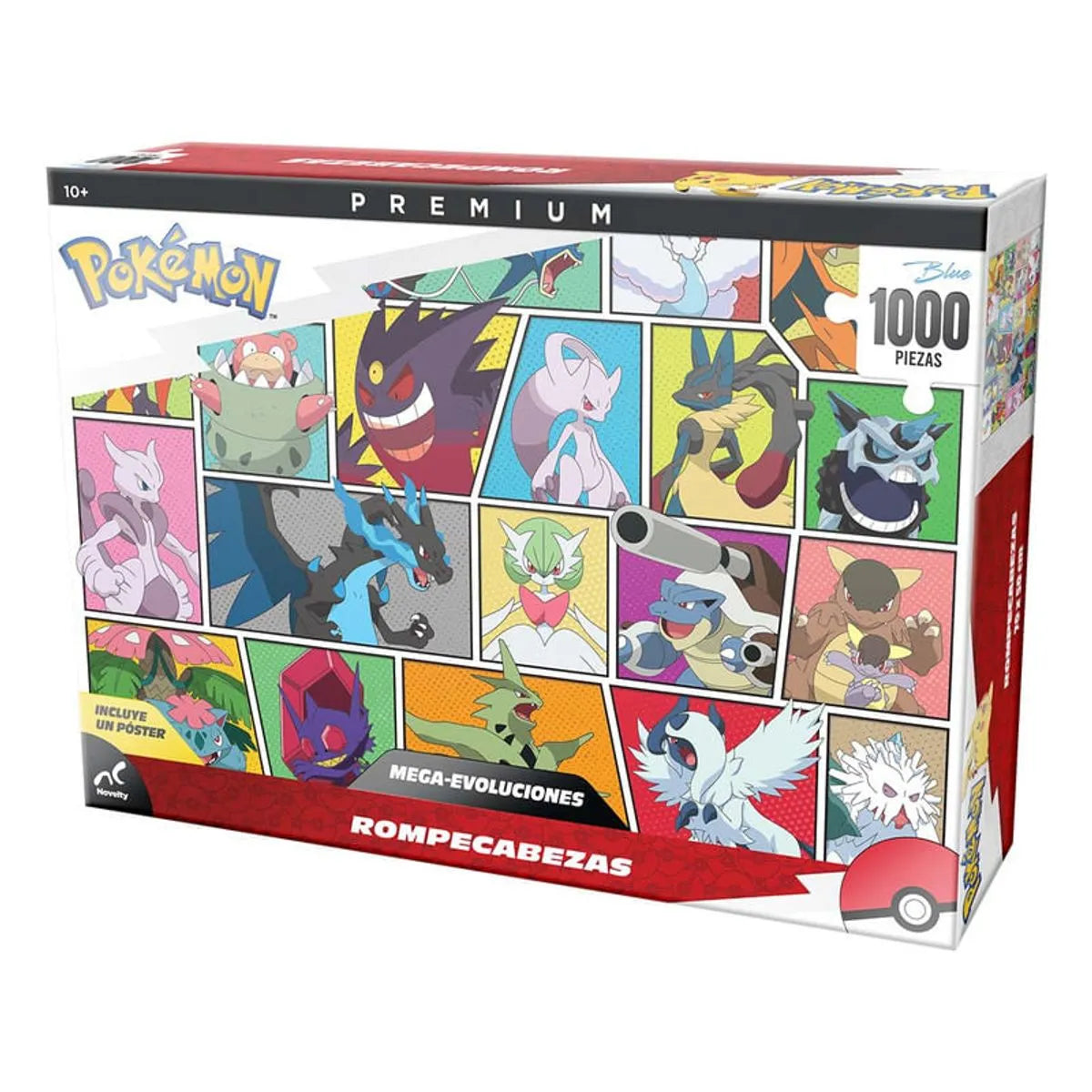 Rompecabezas Premium Pokémon Mega Evoluciones – 1000 Piezas