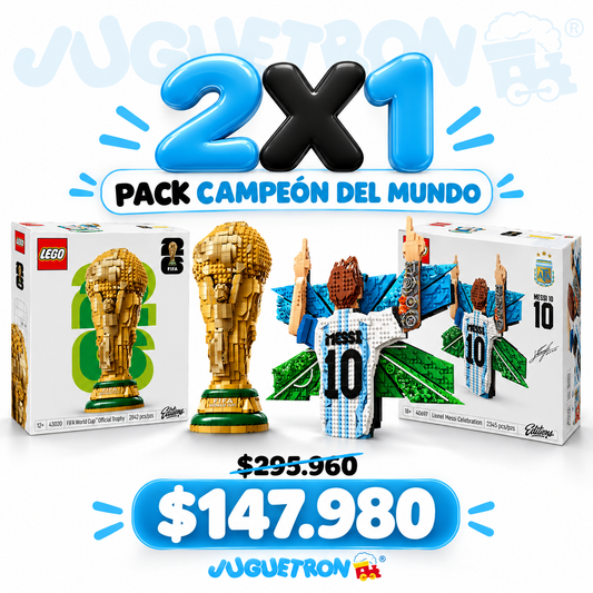 2X1 PACK CAMPEÓN DEL MUNDO