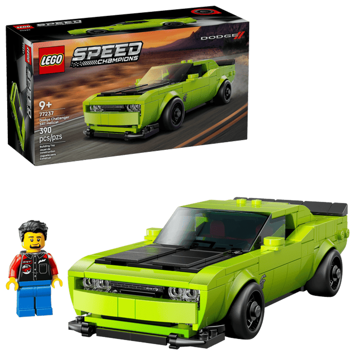 LEGO Speed Champions Auto Deportivo Dodge Challenger SRT Hellcat