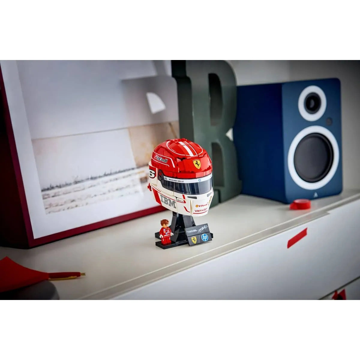 LEGO Scuderia Ferrari HP: Casco de Charles Leclerc