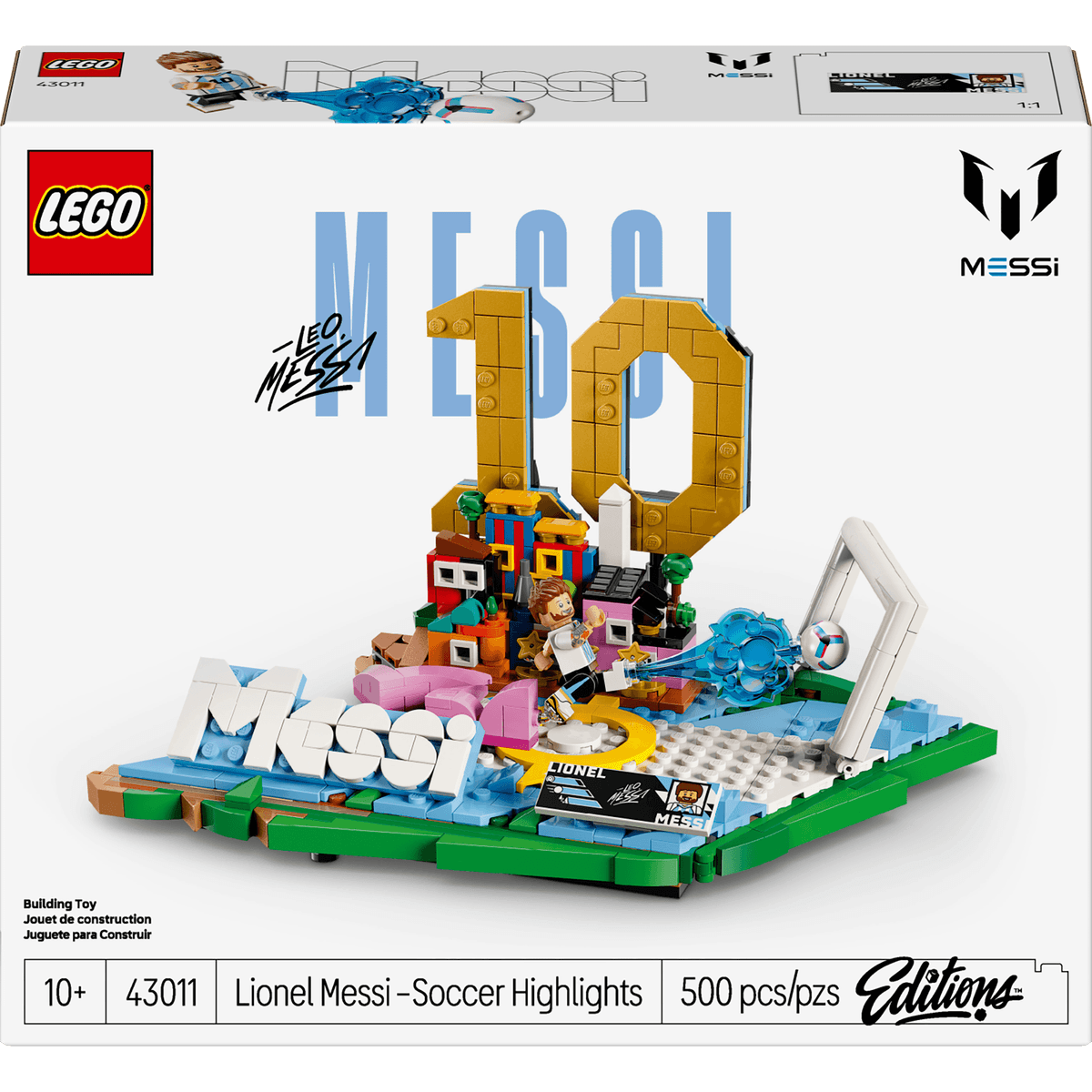 LEGO Editions Sports Lionel Messi: Fenómeno del Fútbol