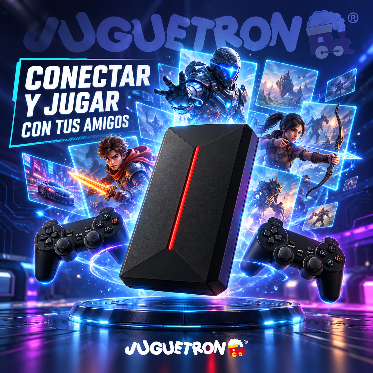 PortablePro – Consola Retro 4K | 2 TB