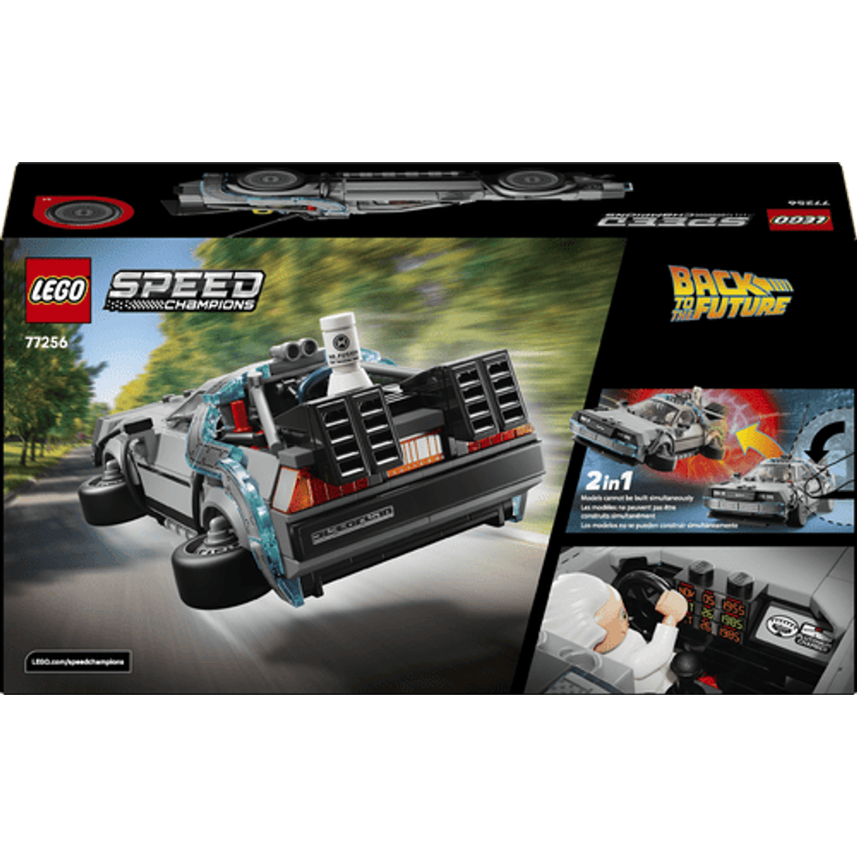 LEGO Speed Champions Máquina del Tiempo de Volver al Futuro