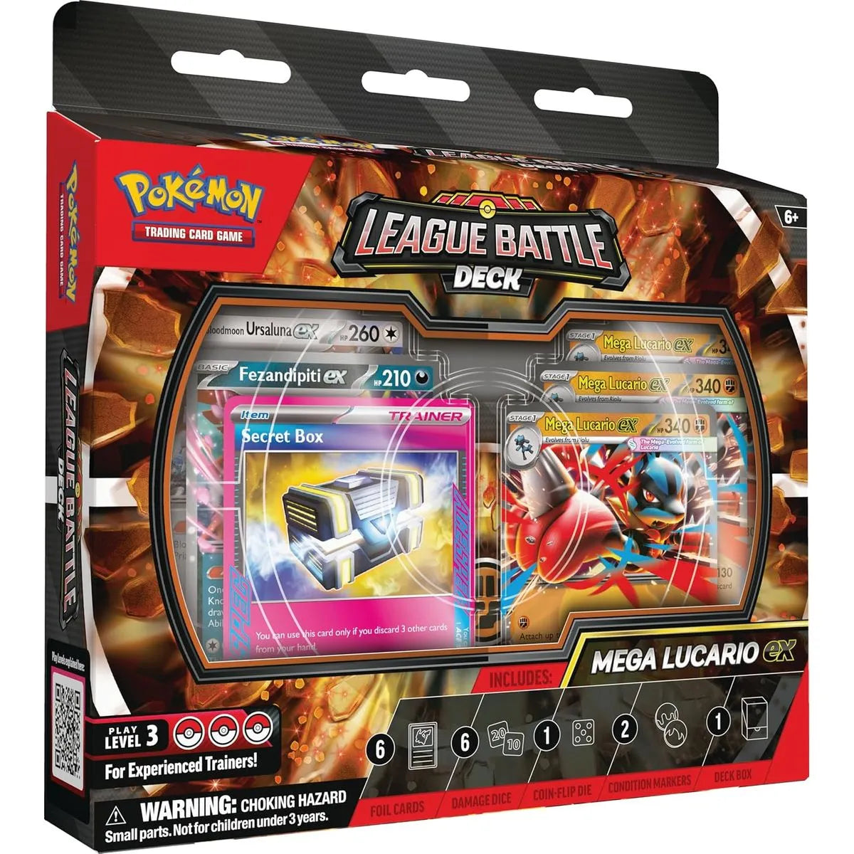 Pokémon TCG Mega Lucario League Battle Deck – Mazo de Combate en Inglés