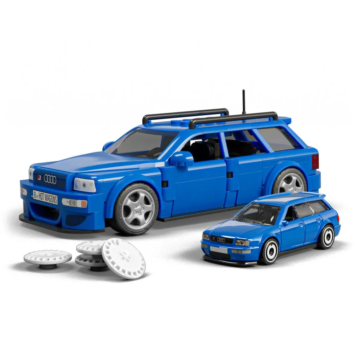 Auto construcción Audi Avant RS2 Mattel JGR28