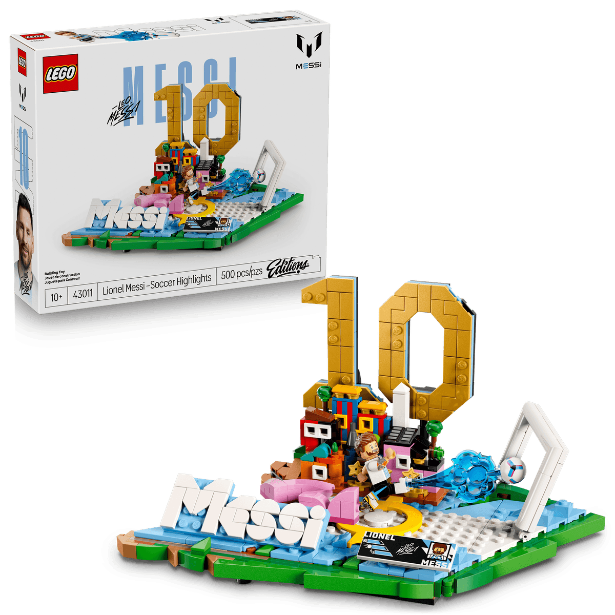 LEGO Editions Sports Lionel Messi: Fenómeno del Fútbol