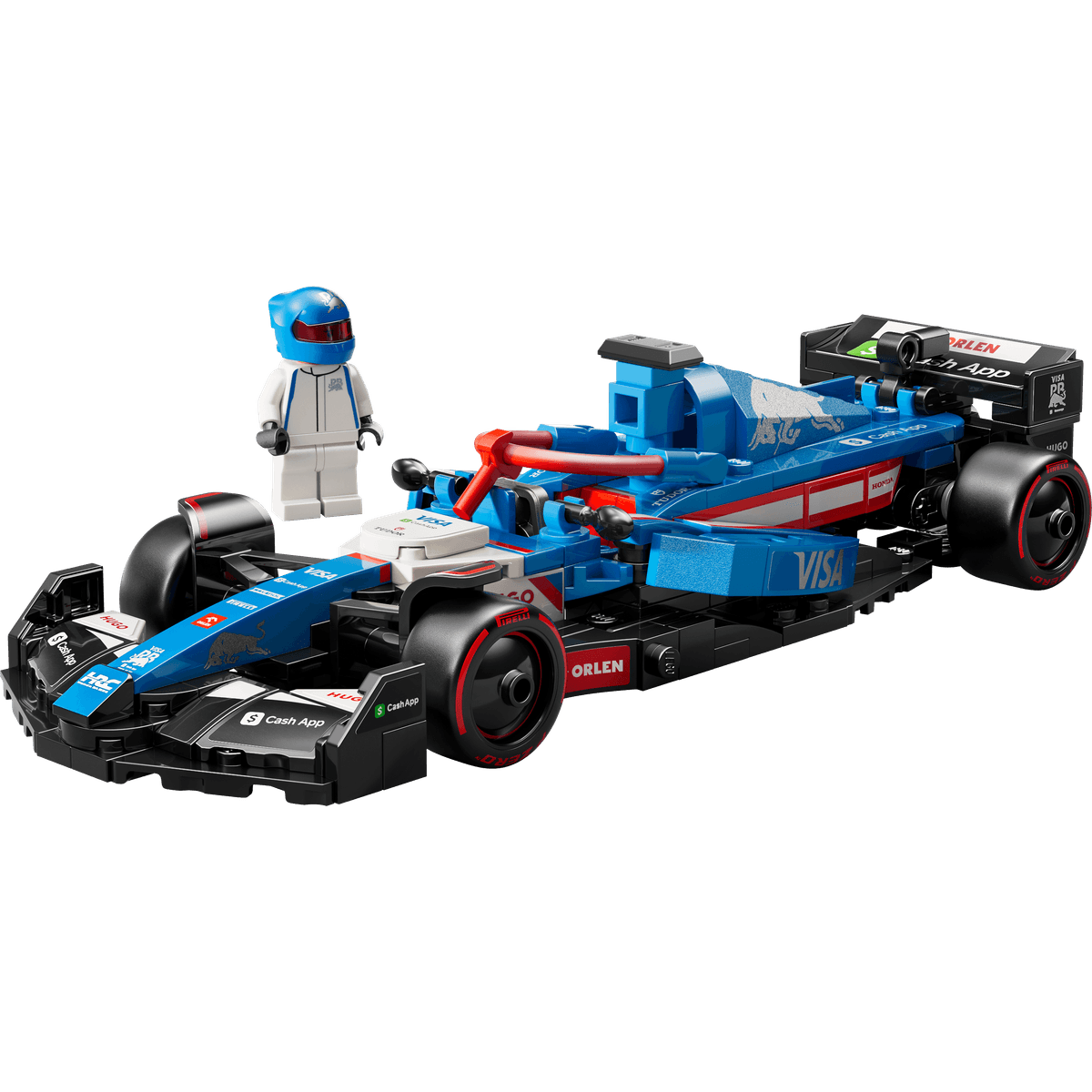 LEGO Speed Champions Auto de Carreras Visa Cash App RB VCARB 01