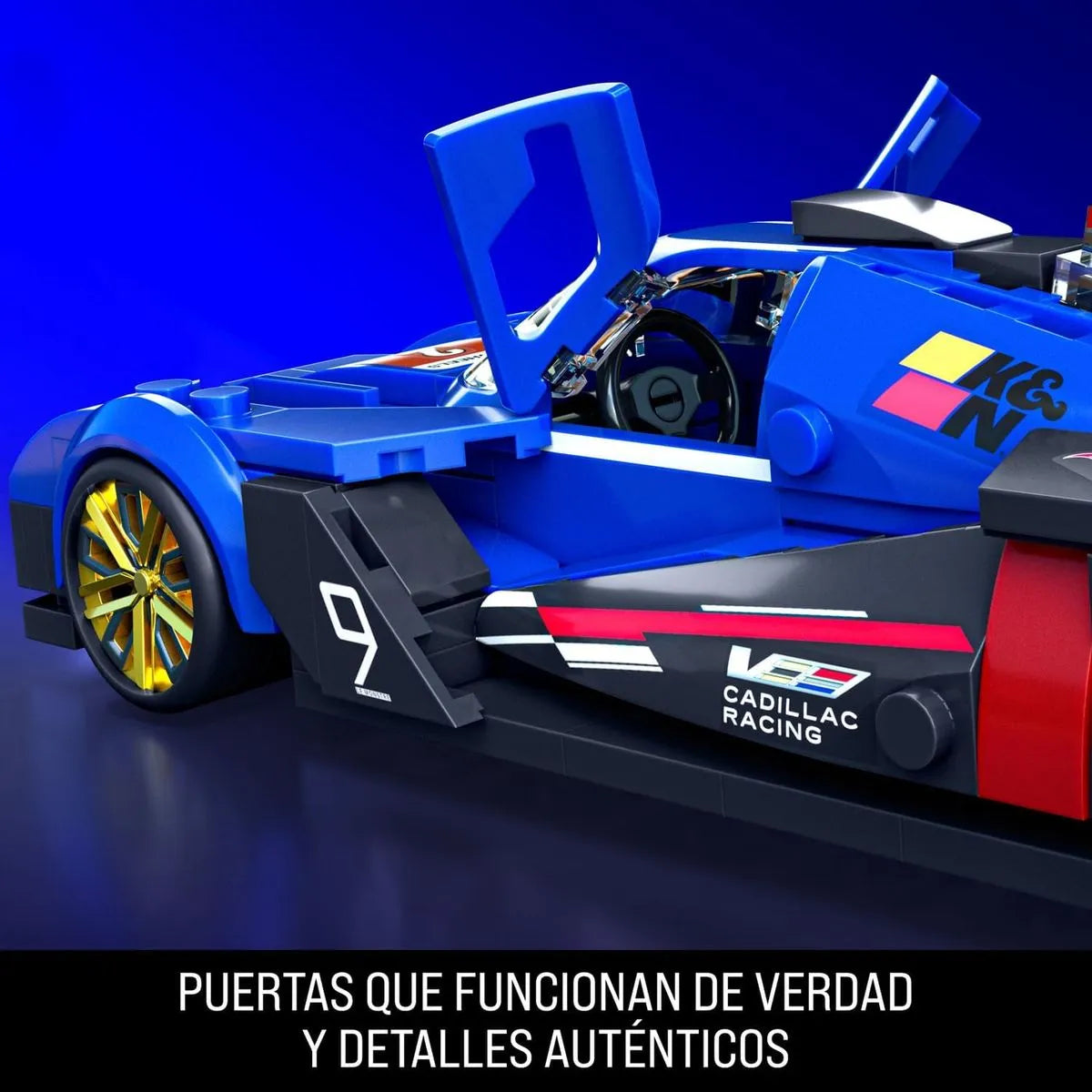 Mattel Brick Shop Hot Wheels Cadillac Project GTP Hypercar – Auto de Construcción Escala 1:32
