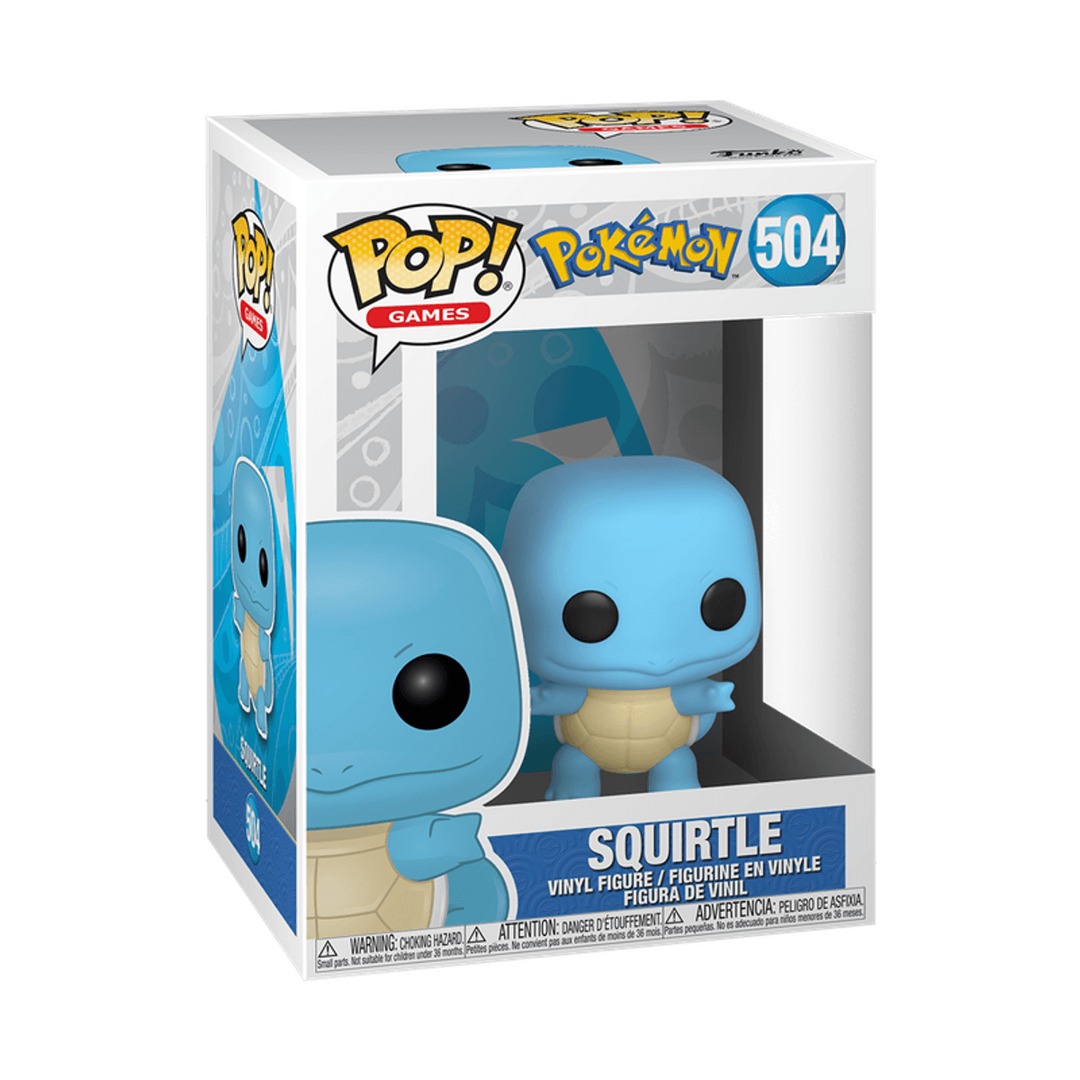 Funko Pop! Games Pokémon – Squirtle