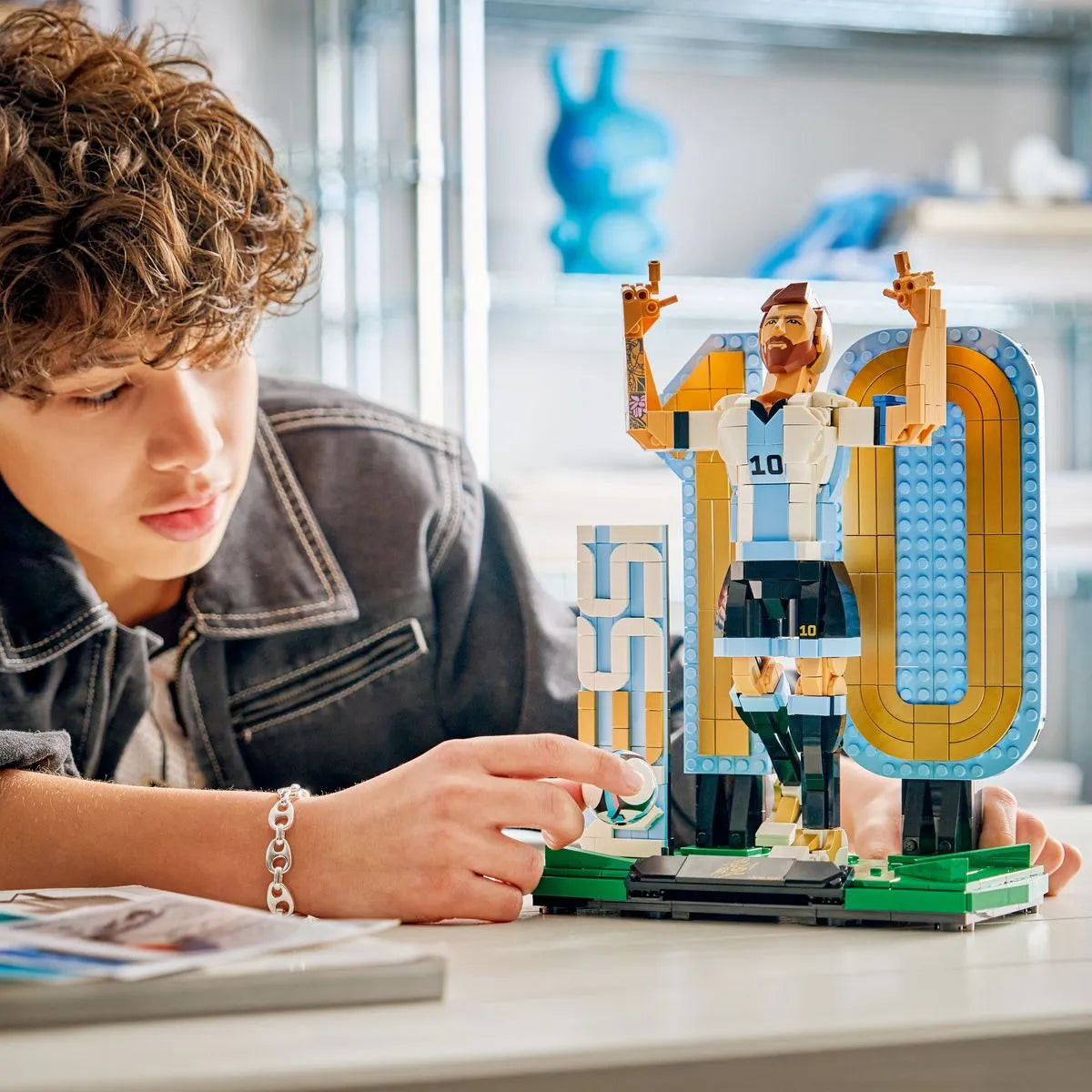LEGO Editions Sports Lionel Messi: Leyenda del Futbol