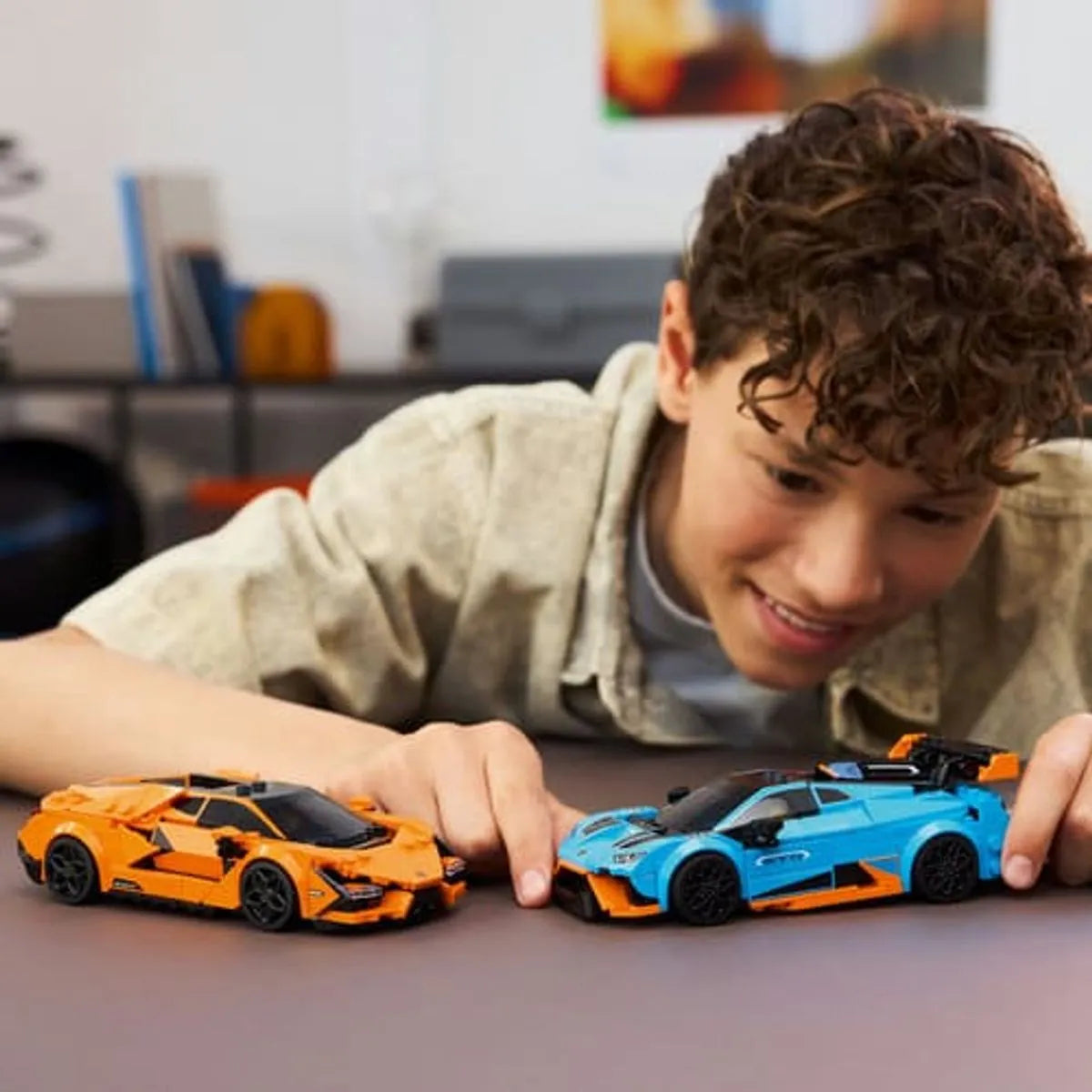 LEGO Speed Champions Lamborghini Revuelto y Huracán STO